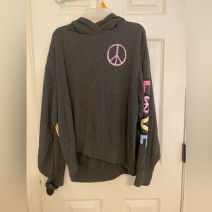 PJ Salvage Peace & Love Hoodie